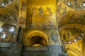 Ceiling mosaics of the St Mark`s Basilica in Venice Royalty Free Stock Photo