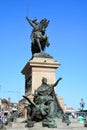 Details statue of Victor Emmanuel II was King of Sardinia