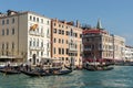 VENICE, ITALY/EUROPE - OCTOBER 12 : Gondoliers ferrying people i