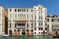 VENICE, ITALY/EUROPE - OCTOBER 12 : Motorboat cruising down the