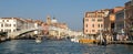 VENICE, ITALY/EUROPE - OCTOBER 12 : Motorboat cruising down the