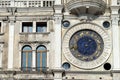 VENICE, ITALY/EUROPE - OCTOBER 12 : St Marks Clocktower in Venice Italy on October 12, 2014 Royalty Free Stock Photo