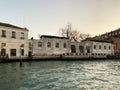 Guggenheim collection on waterfront in Venice