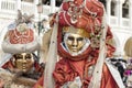Venice, Italy - February 5 2018 - The Masks of carnival 2018. Royalty Free Stock Photo
