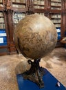 old globe in room of Correr Museum in Venice city Royalty Free Stock Photo