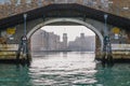 Venice, Italy. February 2020. View inside the military area of the arsenale in venice. former boatyard today site of the marine.