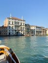 view of palace on waterfront of Grand Canal