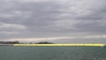 Venice, Italy - Flood barriers deployed to avoid floods