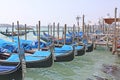 Venice, Italy. Gondolas