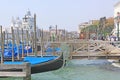 Venice, Italy. Gondolas