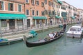 Venice, Italy. Gondolas