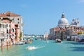 Venice, Italy. Grand Canal and Basilica Santa Maria della Salute