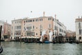 Venice, Italy - October, 2017. Historic center Venice and Grand Canal historic tenements Royalty Free Stock Photo