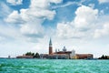 Venice, Italy. The island of San Giorgio Maggiore Royalty Free Stock Photo