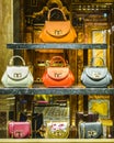 Luxury Bags at Window Store, Venice, Italy