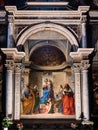 San Zaccaria Altarpiece also called Madonna Enthroned with Child and Saints by Giovanni Bellini