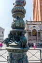 Venice, Italy - 01 July 2018: Doge's Palace in Venice, Italy Royalty Free Stock Photo