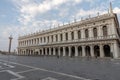 Panoramic view of facade of Museo Correr and Piazza San Marco