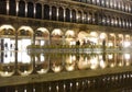 Venice, Italy - June 07, 2017: Cafe on San Marco square with ref Royalty Free Stock Photo