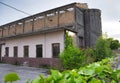 Venice, Italy - June 30 2017: Historic buildings in Venice A view of a old and abandoned Venetian building, no people in