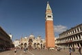 Venice, Italy - June 07, 2017: San Marco Square in Venice. Royalty Free Stock Photo