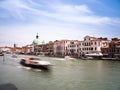 Venice, Italy main channel with boats by Ferrovia