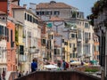 Venice, Italy. The main square of the Jewish quarter Royalty Free Stock Photo