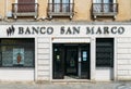 Outside facade of banco San Marco