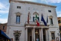 Venice, Italy - May 2019: Phoenix theater Gran Teatro La Fenice in Venice