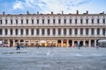 Procuratie Nuove built on the southern side of the Saint Mark\'s Square, in Venice