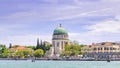 Skyline Lido isand in Venice Italy Royalty Free Stock Photo