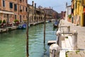 VENICE, ITALY - on May 5, 2016. View on Grand Canal, Venetian La