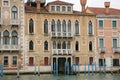 View of the marvelous architecture along the Grand Canal in Venice, Italy