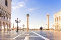 Venice, Italy. Morning in Venice. San marco square Royalty Free Stock Photo