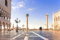 Venice, Italy. Morning in Venice. San marco square Royalty Free Stock Photo