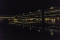 Venice in Italy at night Royalty Free Stock Photo