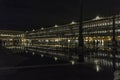 Venice in Italy at night Royalty Free Stock Photo