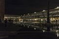 Venice in Italy at night Royalty Free Stock Photo