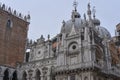 Venice, Italy: Nov 15, 2022: St Marks Basilica from inside the Doge's Palace Royalty Free Stock Photo