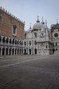 Venice, Italy: Nov 15, 2022: St Marks Basilica from inside the Doge's Palace Royalty Free Stock Photo