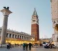 Night view of the Rialto bridge Royalty Free Stock Photo