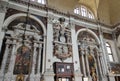 Venice, Italy - October 5, 2023: Interior of San Moise Church in Venice, Italy. Royalty Free Stock Photo