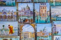 Venice, Italy - October 29, 2016: Postcards Venice