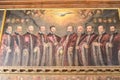 Venice, Italy: Portait painting in the chambers of Palazzo Ducale, Venice, Veneto, Italy Royalty Free Stock Photo