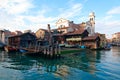 Venice Italy San Trovaso squero view Royalty Free Stock Photo