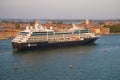 Modern cruise liner `Azamara Quest` in the Venetian lagoon