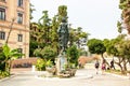 Venice, Italy - September 07, 2017: Statue of the Virgin Mary in Venice. Immaculata Virgo.