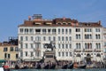 Tourist by the King Victor Emmanuel II Statue in Venice