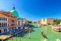 Grand Canal waterway in Venice, Italy