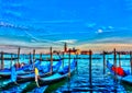 In Venice in Italy Royalty Free Stock Photo